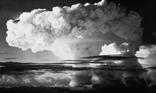 US First Hydrogen Bomb cloud. 