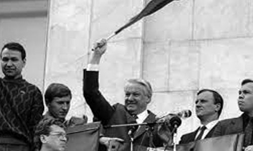 Men during the ending of the Cold War. 